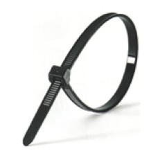 Хомут кабельный 4,8x450 мм, черный (100 шт/уп) Экопласт 45451BL