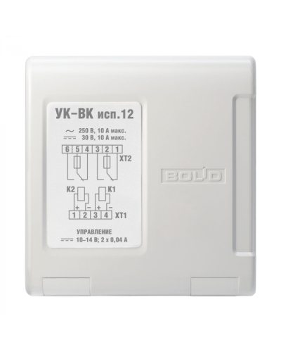 Усилитель релейный на два канала Болид УК-ВК исп.12 в Орле Дополнительное оборудование для ОПС Pintop.ru