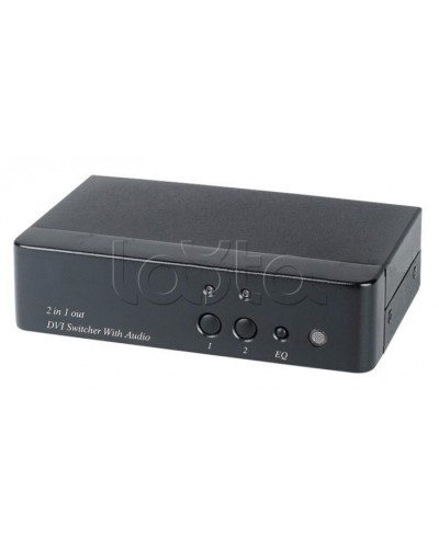 Коммутатор DVI и аудио сигналов SC&T DS02A в Орле Видеоусилители, Модуляторы, Делители Pintop.ru