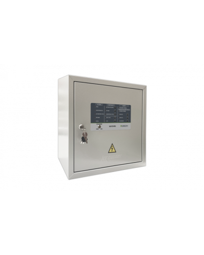 Шкаф управления адресный Рубеж ШУН/В-11-03-УПП-R3 IP54 в Орле Адресная система пожарной сигнализации РУБЕЖ Pintop.ru