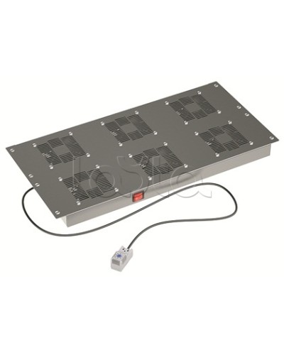 Потолочный вентиляторный модуль, с термостатом 6 вент. для крыши Ш= 600мм DKC R5VSIT6006FT в Орле Вентиляторные модули Pintop.ru