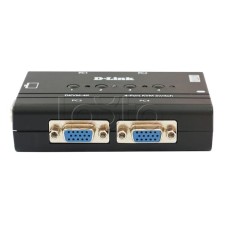 4-портовый KVM-переключатель с портами VGA и PS/2 D-Link DL-DKVM-4K/B3A