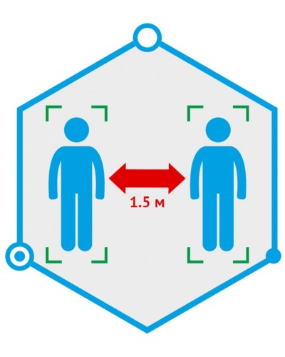 ПО TRASSIR Social Distance Detector в Орле Системы видеонаблюдения Pintop.ru