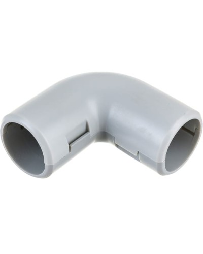 CI25G Угол 90 гр.(2част.), без галогена, для труб D25мм, цвет чёрный (1уп = 25шт) Экопласт (41225-25HF-BL) в Орле Повороты, муфты, тройники Pintop.ru