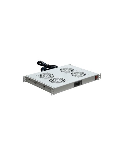 Модуль вентиляторный с термостатом 19 1U с 4-мя вентиляторами REXANT 04-2605 в Орле Вентиляторные модули Pintop.ru