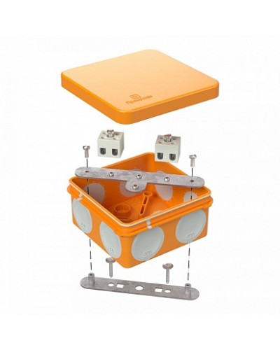 Коробка огнестойкая для о/п двухкомпонентная 60-0210-FR2.5-6 Е15-Е120 80х80х40 Промрукав (60-0210-FR2.5-6) в Орле Огнестойкие кабельные линии Pintop.ru