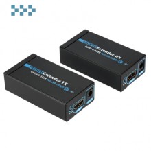 Конвертор RJ45-VGA, приемник, без блока питания, формата Mosaic, 45x45мм, белый LANMASTER LAN-SIP-23VGA/RX-WH