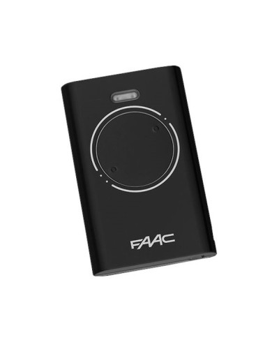Брелок-передатчик 2-канальный Faac 7870071 (черный) в Орле Устройства радиоуправления для шлагбаумов и автоматики Pintop.ru