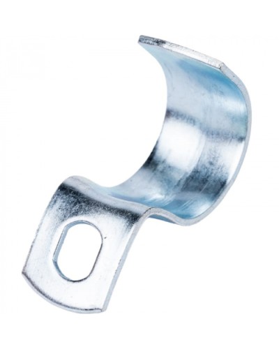 Скоба оцинкованная однолапковая для трубы D20 мм (100 шт/уп) Экопласт 43720 в Орле Крепежные изделия Pintop.ru