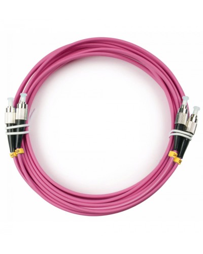 Шнур оптический duplex FC-FC 50/125 mm OM4 5м LSZH в Орле Патч-корды оптические Pintop.ru