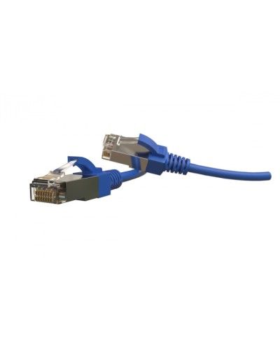 Патч-корд S/FTP Hyperline (PC-LPT-SFTP-RJ45-RJ45-C6-5M-LSZH-BL) в Орле Патчкорды (медные) Pintop.ru