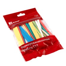 Термоусаживаемая трубка ТУТ нг 6/3 набор:7 цветов по 3шт. 100мм. EKF PROxima (tut-n-6)