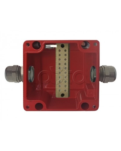 Коробка соединительная Магнито-контакт МКС 2ВК «МОРОЗ» цвет красный, с датчиком вскрытия корпуса (тампером), IP66/IP68 в Орле Распределительные коробки Pintop.ru