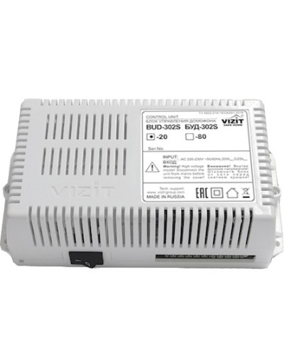 Блок управления и питания Vizit БУД-302S-20 в Орле Блоки управления многоабонентные Pintop.ru