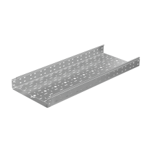 Лоток перфорированный 80х400х1,5 L2000 мм "Быстрый монтаж ПЛЮС" INOX304 КМ-Профиль (LPplus80-400-1.5-2000 INOX304)