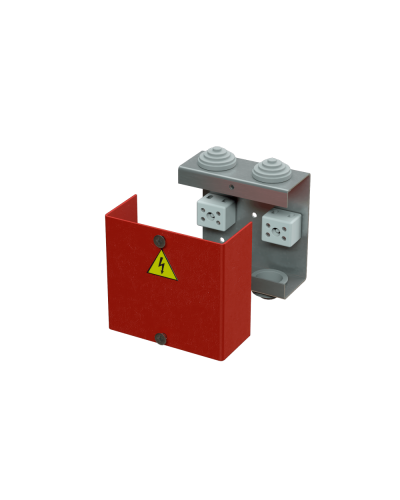 Коробка распределительная огнестойкая КРОПС, IP41, габаритные размеры 80х80х35 мм, для кабелей сечением до 4 мм2, 6 клемм КМ-Профиль (FRJB-KM-ST1-4-06-КРОПС-IP41) в Орле Распределительные коробки Pintop.ru