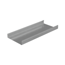 Лоток неперфорированный 80х400х1,0 L3000 мм "Стандарт ПЛЮС" INOX304 КМ-Профиль (LNEplus80-400-1.0-3000 INOX304)