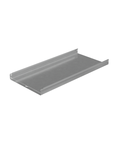 Лоток неперфорированный 80х600х1,0 L2500 мм Быстрый монтаж ПЛЮС КМ-Профиль (LNplus80-600-1.0-2500) в Орле Кабельные лотки Pintop.ru