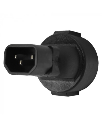 Адаптер переходной, розетка Schuko - вилка C14, 220В, 10А, черный LANMASTER (LAN-PPS/14-BK) в Орле Проходные адаптеры и розетки оптические Pintop.ru