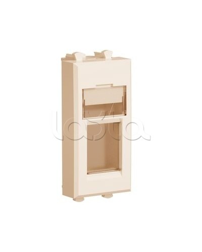 Адаптер для Keystone Ванильная дымка Avanti, 1 мод DKC 4405201 в Орле Аксессуары для стоек и шкафов Pintop.ru