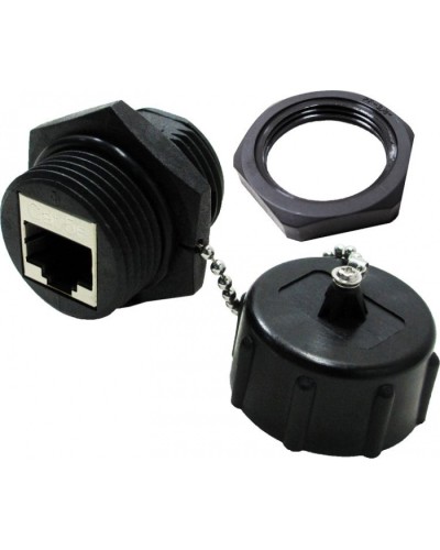 Индустриальный соединительный модуль, IP68, экранированный, категории 5e LANMASTER (LAN-KCP45S5E-WP) в Орле Проходные адаптеры Pintop.ru