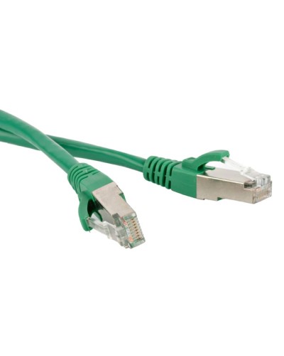 Патч-корд F/UTP Hyperline PC-LPM-STP-RJ45-RJ45-C6-15M-LSZH-GN в Орле Патчкорды (медные) Pintop.ru
