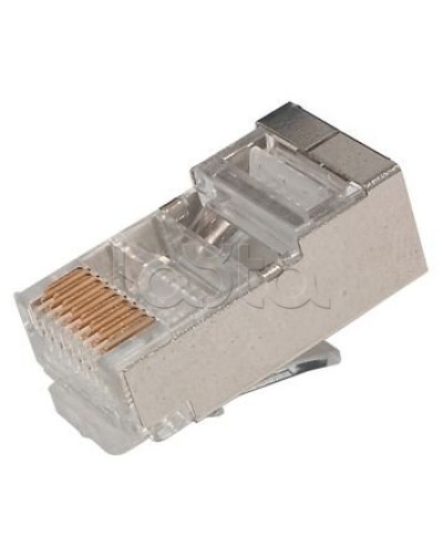 Джек RJ-45 8P8C CAT 5e (экран) (100шт/уп) REXANT 05-1023 в Орле Коннекторы и разъемы Pintop.ru