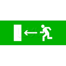 Пиктограмма "Направление налево" 320х120мм (для EXIT, SAFEWAY-40) EKF (pkal-01-03)