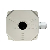 Монтажная коробка Магнито-контакт "МК+Видео Люкс" белая с гермовводом