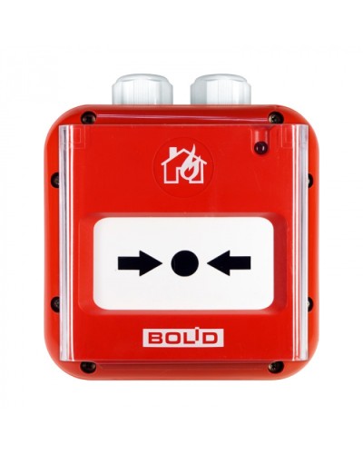 Извещатель пожарный ручной адресный Болид ИПР 513-3АМ исп.01 IP67 в Орле Охранно-пожарное оборудование Pintop.ru