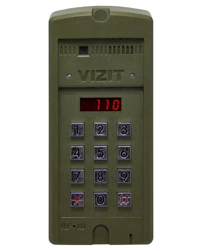 Блок вызова Vizit БВД-SM110RCP в Орле Блоки вызова многоабонентные Pintop.ru