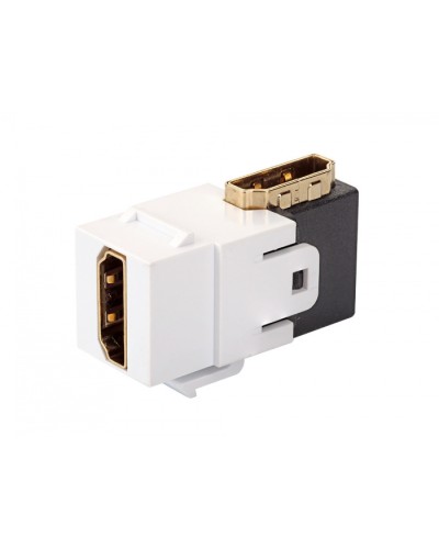 Модуль HDMI keystone 90 градусов, белый Eurolan (16B-HD-04WT) в Орле Модули Keystone Pintop.ru