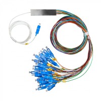 Разветвитель план 1х16 окон SC/UPC 9/125 вывод 1,5м буфер 0.9мм 1260/1650 Cabeus (FCT-PLC-1/16-9-SC/U-1.5-0.9)