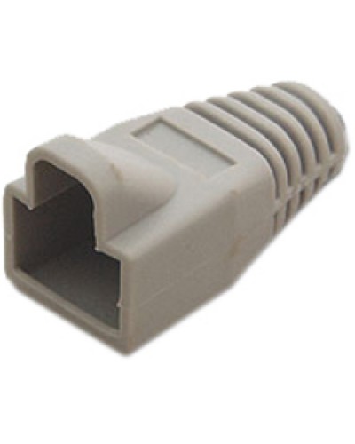 Колпачок изолирующий для разъемов RJ-45 серый (10шт.) Hyperline BOOT-GY-10 в Орле Коннекторы и разъемы Pintop.ru