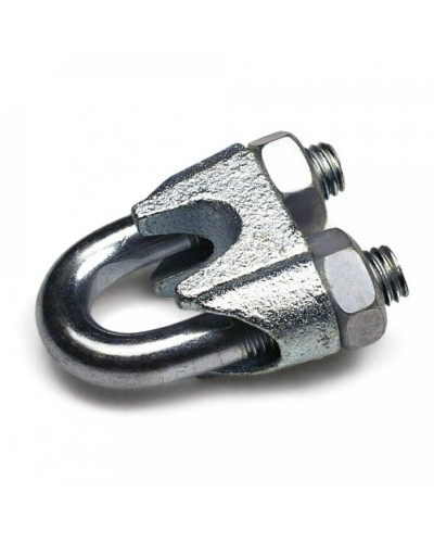 Зажим троса одинарный D4мм тип Слоник DIN 741 (100 шт/уп) Промрукав (PR08.3892) в Орле Держатели, клипсы, скобы Pintop.ru