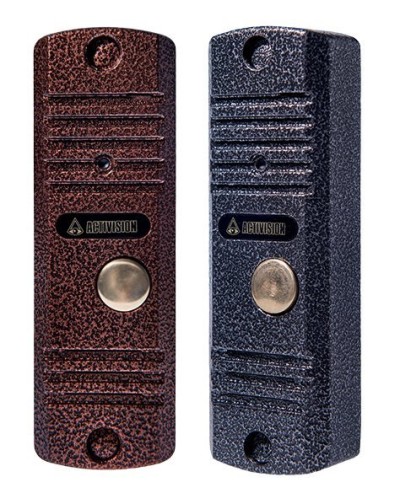 Панель вызывная накладная на 1 абонента Activision AVC-105 (медь) в Орле Вызывные аудиопанели малоабонентные Pintop.ru