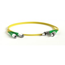 Патч-корд волоконно-оптический Hyperline FC-D2-9-LC/AR-SC/AR-H-20M-LSZH-YL