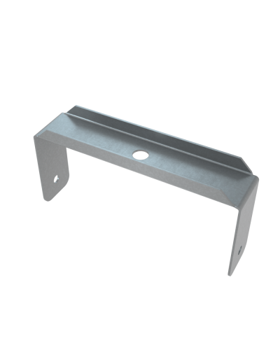 Скоба для подвеса на шпильке 400 мм INOX304 КМ-Профиль (SPS400 INOX304) в Орле Держатели, клипсы, скобы Pintop.ru