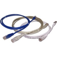 Патч-корд RJ45 TWT UTP кат.5e, с заливными колпачками, 1.5 м, синий TWT TWT-45-45-1.5-BL