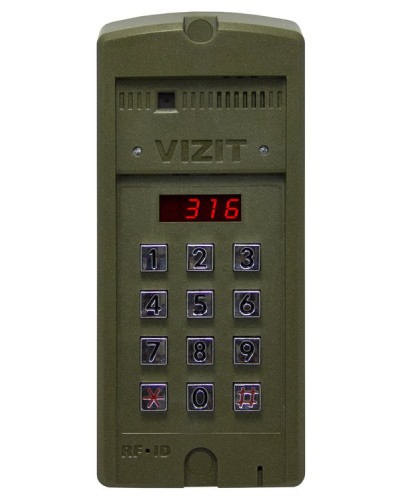 Блок вызова для совместной работы с БУД-302 Vizit БВД-316F в Орле Блоки вызова многоабонентные Pintop.ru