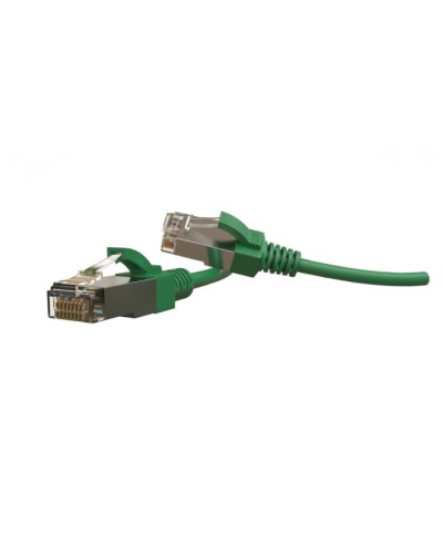 Патч-корд S/FTP Hyperline (PC-LPT-SFTP-RJ45-RJ45-C6-3M-LSZH-GN) в Орле Патчкорды (медные) Pintop.ru