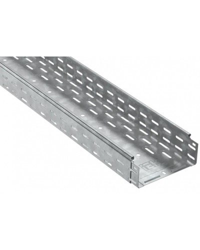 ESCA Лоток перфорированный 80х200х3000-1,0 HDZ IEK (CLP10-080-200-100-3-M-HDZ) в Орле Кабельные лотки Pintop.ru