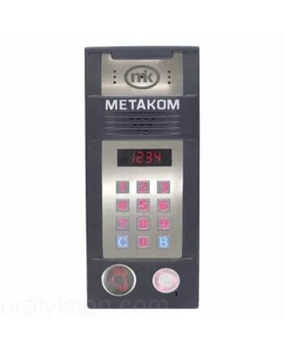 Многоабонентый антивандальный блок вызова со встроенной видеокамерой Метаком MК2018-RFMFV в Орле Блоки вызова многоабонентные Pintop.ru