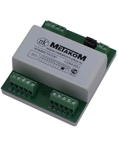 Коммутатор координатный Метаком СОМ-25UD в Орле Блоки коммутации многоабонентные Pintop.ru