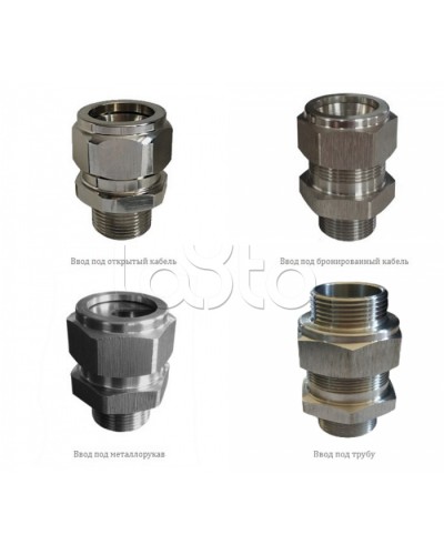 Металлические кабельные вводы Магнито-контакт Ех МКВМ М75 (К, В) 1Ex d IIС Gb/PB Ex d I Mb или Ex tb IIIС Db или 0Ex ia IIC Ga или 1Ex e IIС в Орле Аксессуары для кабель-канала Pintop.ru