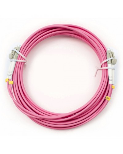 Шнур оптический duplex LC-LC 50/125 mm OM4 7м LSZH Cabeus FOP-50-OM4-LC-LC-7m в Орле Патч-корды оптические Pintop.ru