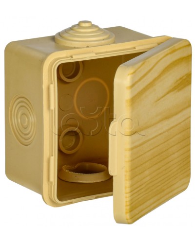 Коробка расп. КМ для о/п D=85х40мм IP54 4 вв. сосна IEK (UKO21-085-040-000-K34-54) в Орле Распределительные коробки Pintop.ru