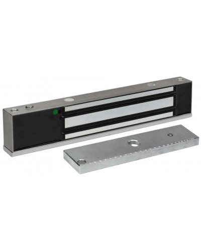 Smartec ST-EL323DLW-SS - Электромагнитный замок, уличное исполнение, СИД, датчик положения двери, IP68, нержавеющая сталь, усилие 320-340 кг. в Орле Электромагнитные замки Pintop.ru