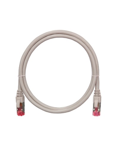 Шнур коммутационный 2хRJ45/8P8C F/UTP кат.5е (NMC-PC4SD55B-100-C-GY) NIKOMAX (10 м) в Орле Патчкорды (медные) Pintop.ru