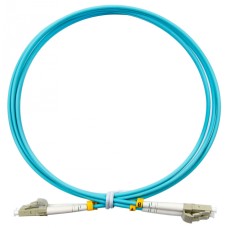 Шнур оптический duplex LC-LC 50/125 mm OM3 0,5м LSZH Cabeus (FOP-50-LC-LC-0,5m)